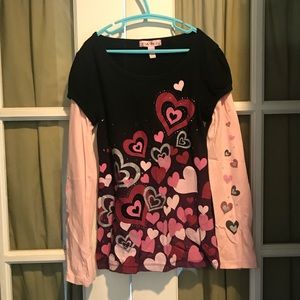 fang boho layered top sz M(8/10)